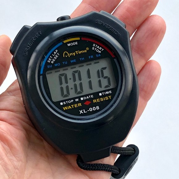Water-Resistant Battery-Operated Stopwatch XL-008 - Picture 11 of 14